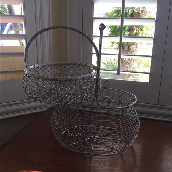 Vintage Decorative Wire Baskets - Picture 3 of 11
